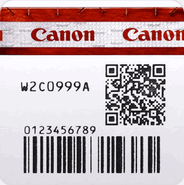 Code QR Canon