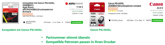 Cartouches d'imprimante compatibles Agfa