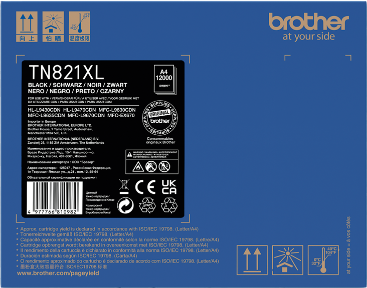 Cartouches de toner haute capacité Brother (XL)