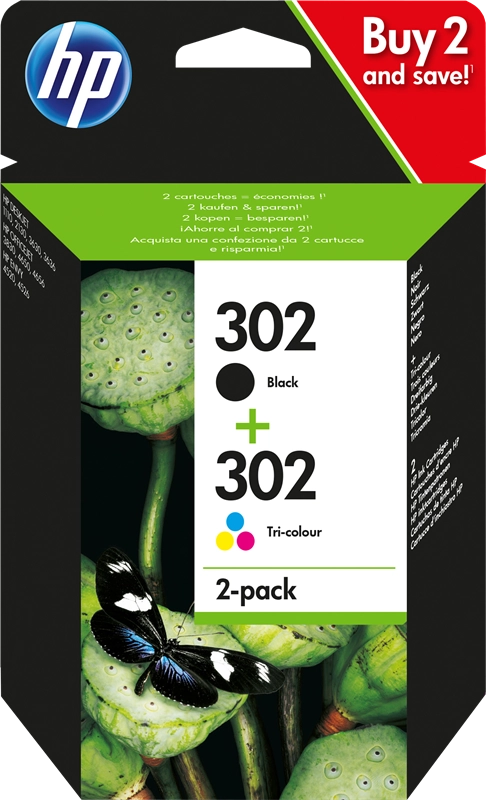 Pack multiple HP 302