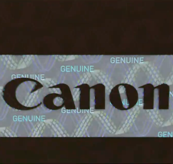 Logo Canon « Authentique »
