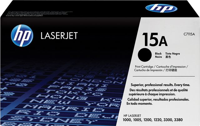 Cartouche de toner noir HP 15A (cartouche de toner unique)