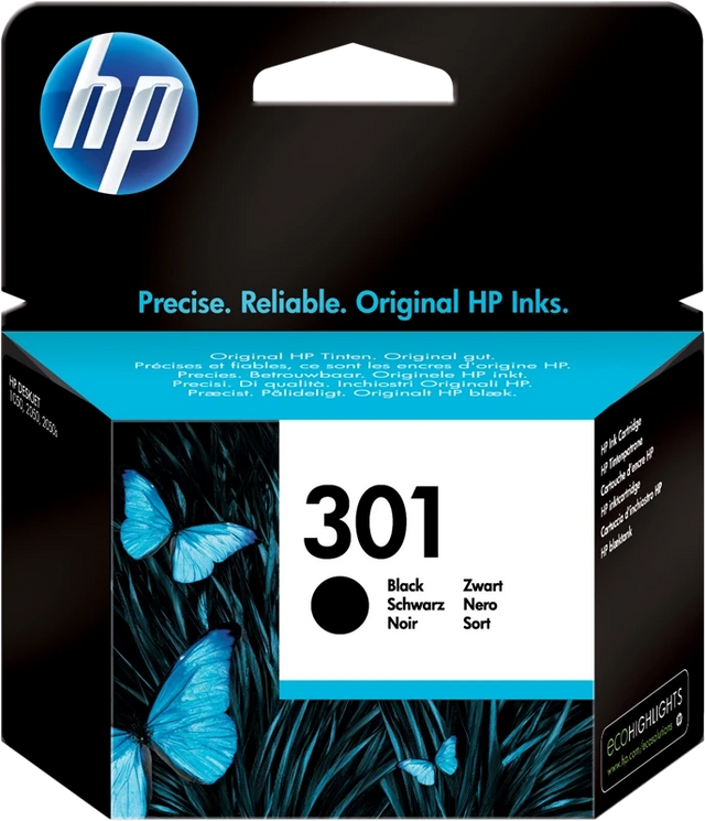 Cartouche d'encre noire HP 301