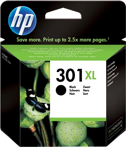 Cartouche d'imprimante noire HP 301 XL